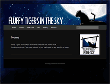 Tablet Screenshot of fluffytigers.com